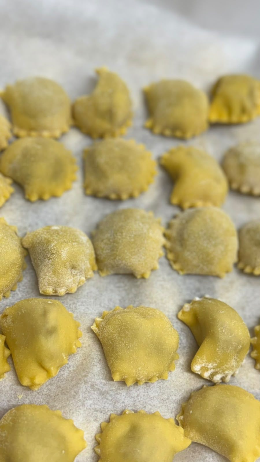 Pasta fresca ripiena fatta a mano